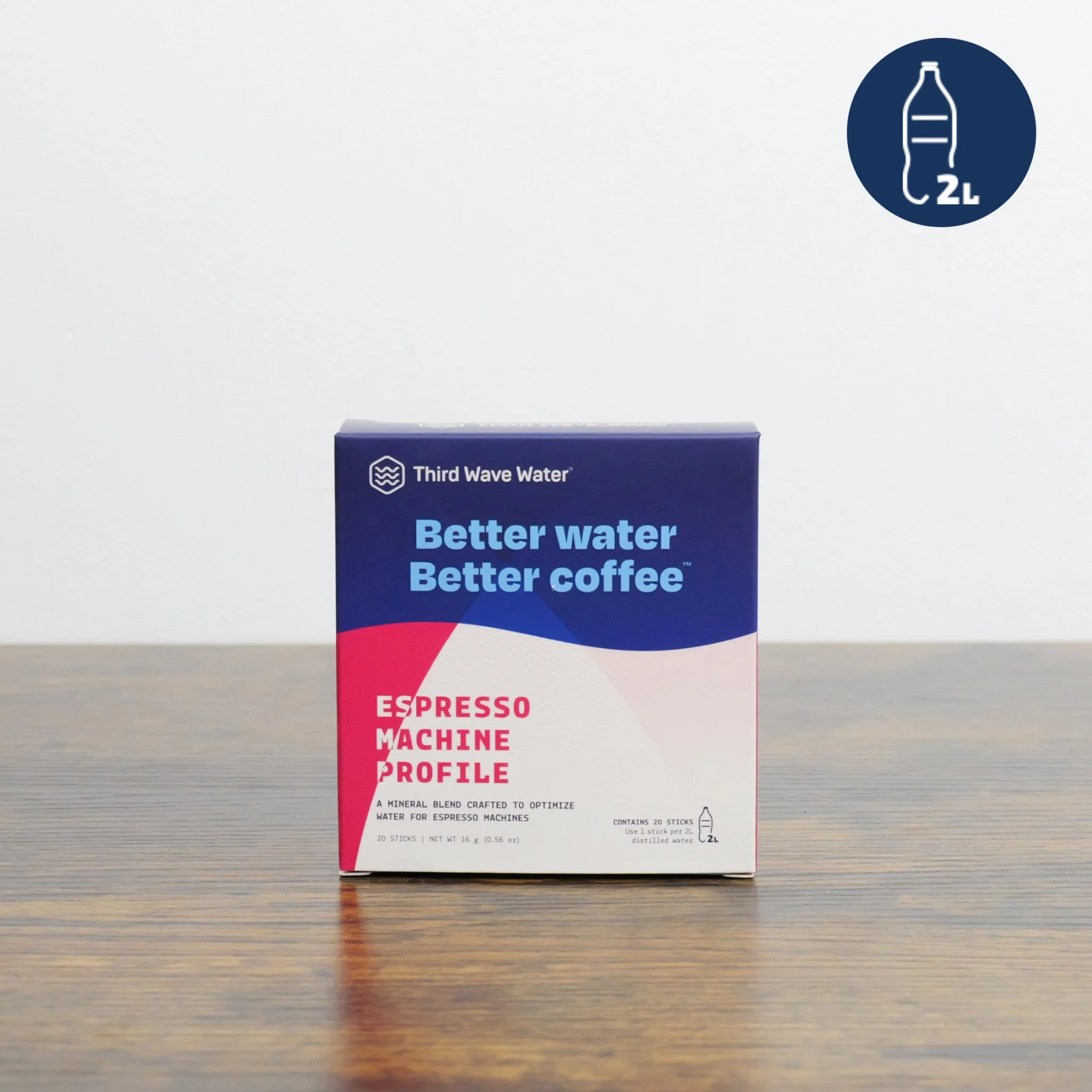 THIRD WAVE WATER - 20 Packs of 2L Sachet (Makes 40L)
