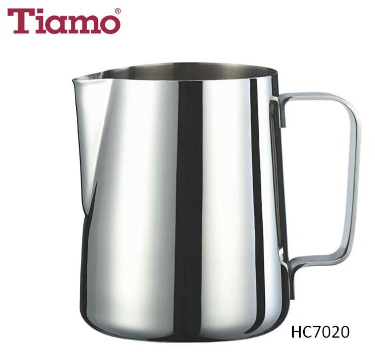 Tiamo Mirror Finish 18-8 Stainless Steel Milk Pitcher - BUNAMARKET