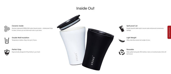 STTOKE CLASSIC - Reusable Ceramic Cup - BUNAMARKET