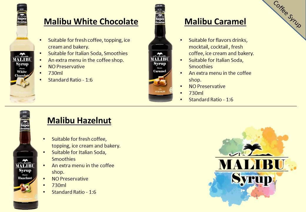 Malibu Coffee Syrup - BUNAMARKET