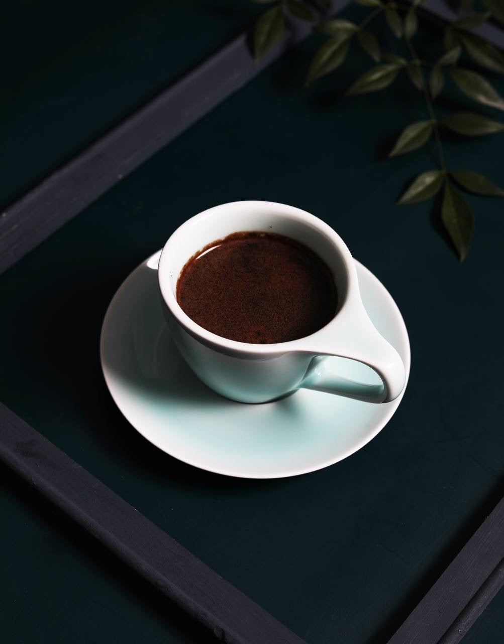 LiLi Big Ear Milk Coffee Cup with Saucer (175ml) - 0