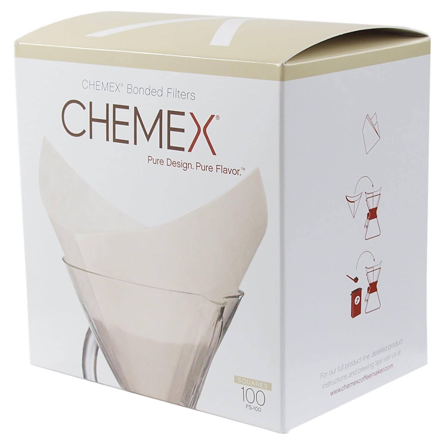 CHEMEX FS-100 Square Prefolded Filter Paper (Suitable for CM-6A & CM-6GH) - BUNAMARKET