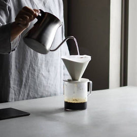 KINTO OCT BREWER 2CUPS WHITE - BUNAMARKET