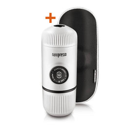 WACACO Nanopresso Portable Espresso Machine Including Protective Case (Chill White) - BUNAMARKET