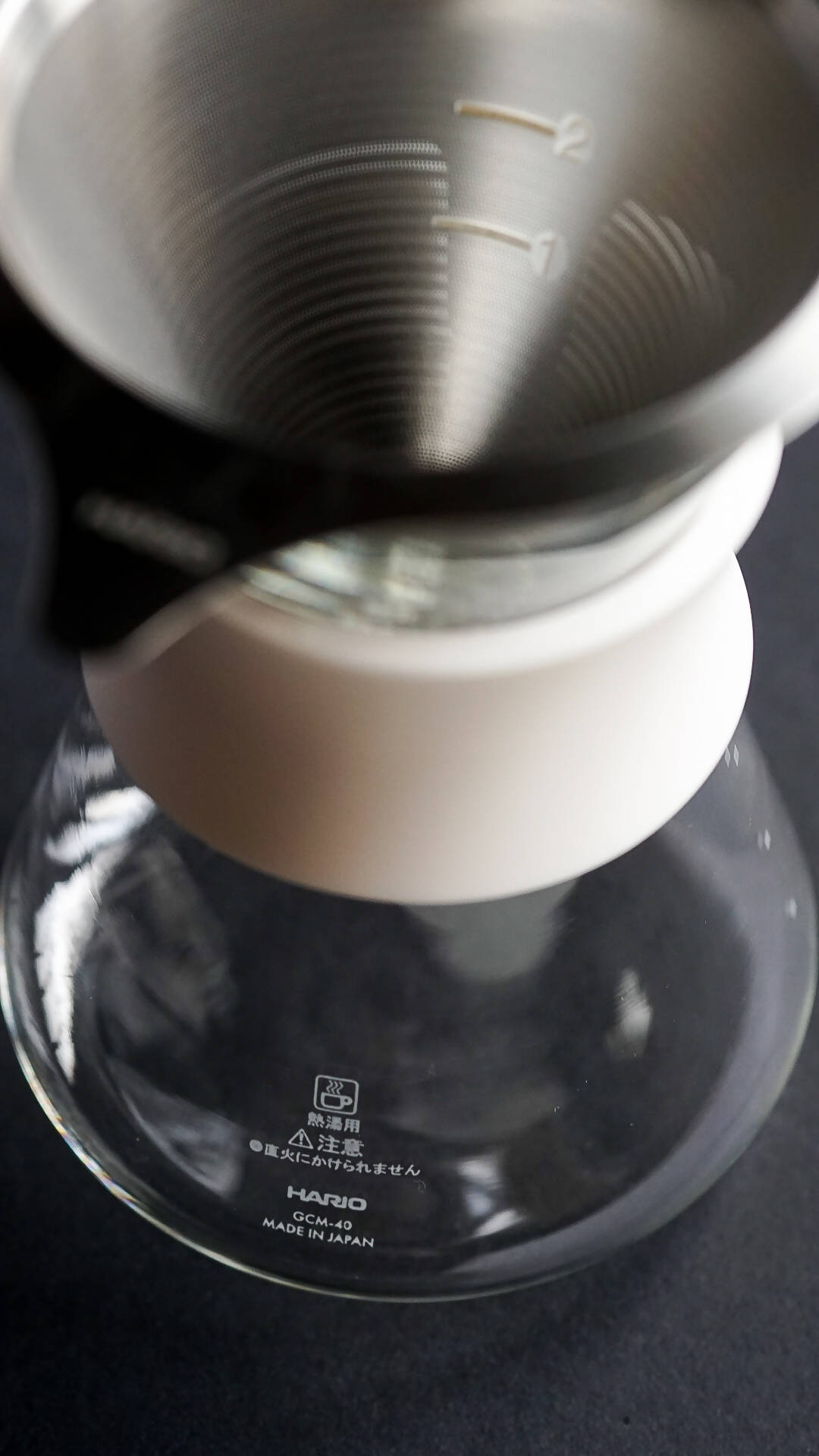 SIMPLY HARIO - GLASS COFFEE MAKER 400ML - BUNAMARKET