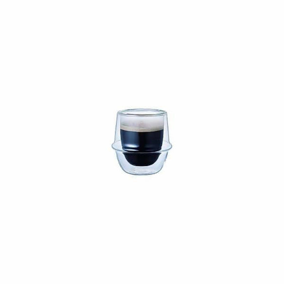 KINTO KRONOS DOUBLEWALL GLASS 80ML - BUNAMARKET