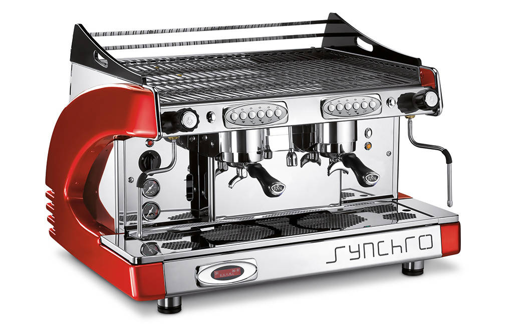 ROYAL FIRST Synchro 2 Group Head Commercial Espresso Machine - BUNAMARKET