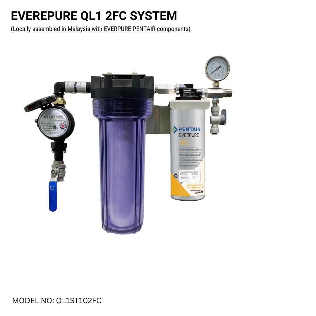 EVERPURE QL1– 2FC System Premium Quality Water For Fountain Beverage Applications