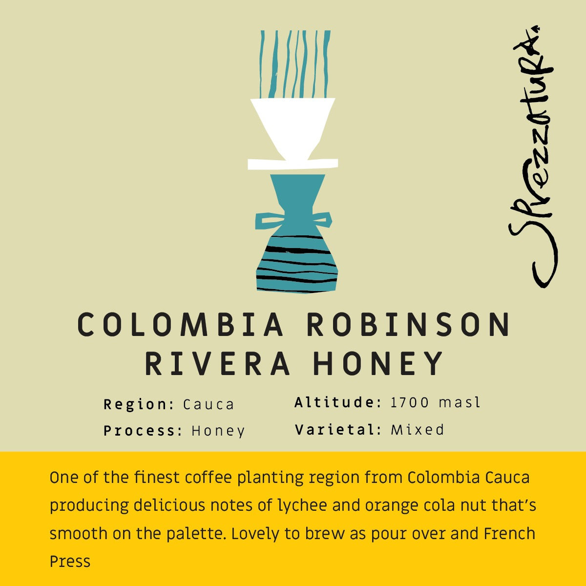 Colombia Robinson Rivera Honey