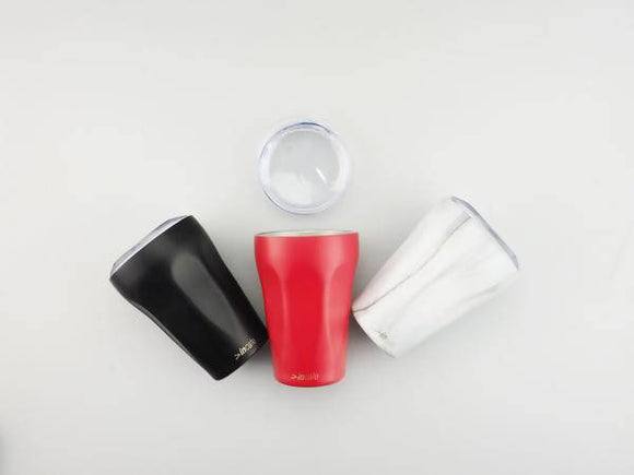 INCAFE Reusable Stainless Steel Cup 230ml - BUNAMARKET