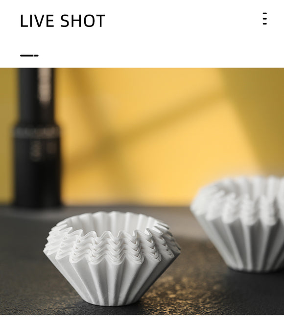 MHW-3BOMBER Wave Paper Filter (Kalita Wave Shape 155/185)