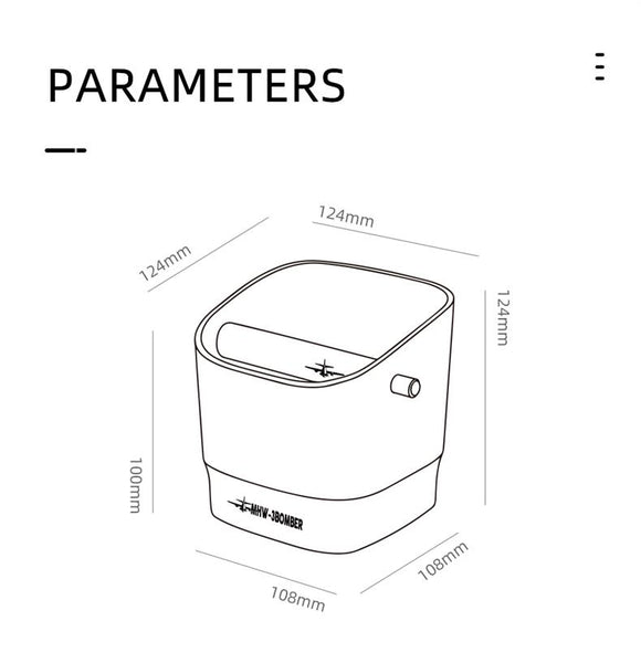 MHW-3BOMBER Square Knock Box
