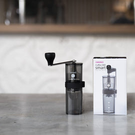 Hario Smart-G Hand Grinder (Transparent Black) - BUNAMARKET