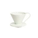CAFEC Flower Dripper - Arita Ware - BUNAMARKET