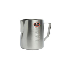 Tiamo Mirror Finish 18-8 Stainless Steel Milk Pitcher with Mark - BUNAMARKET