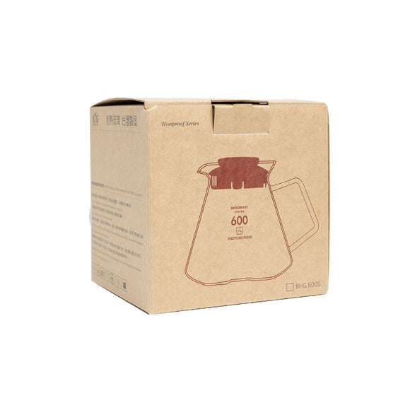 Sun Yang Glass SYG - Taiwan Glass Coffee Server With Glass Handle - BUNAMARKET