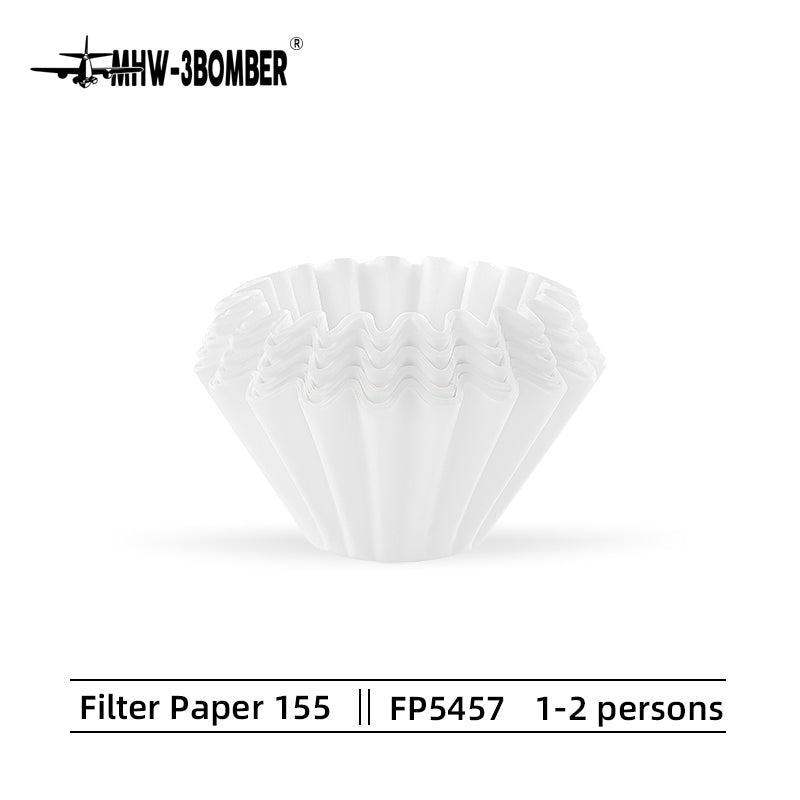 MHW-3BOMBER Wave Paper Filter (Kalita Wave Shape 155/185)