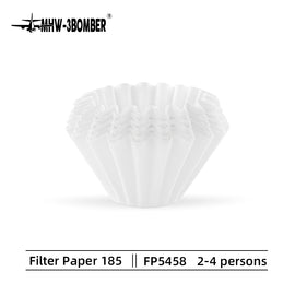 MHW-3BOMBER Wave Paper Filter (Kalita Wave Shape 155/185) - 0