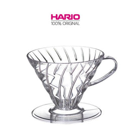 Hario V60 Pastic Dripper (CLR) - BUNAMARKET