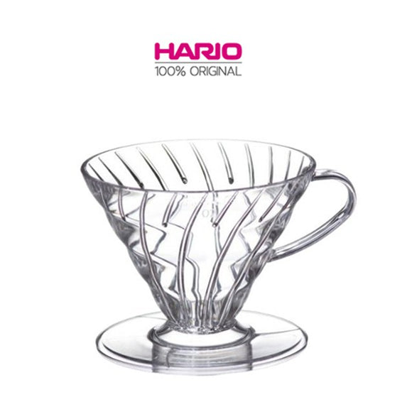 Hario V60 Pastic Dripper (CLR) - BUNAMARKET