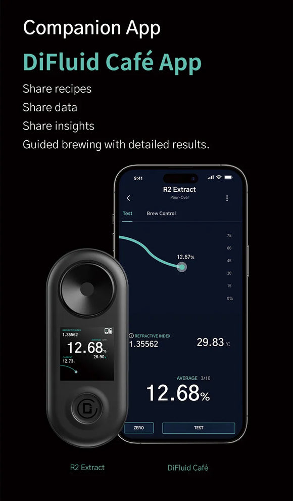 DiFluid R2 Coffee Refractometer
