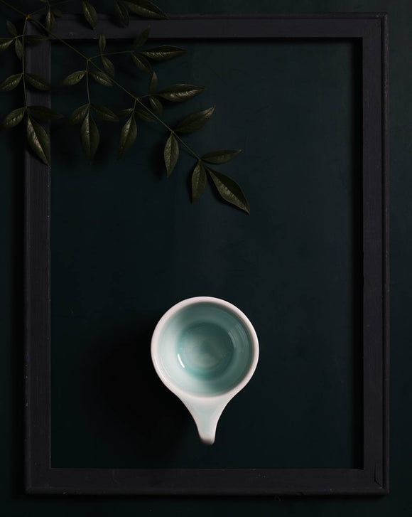 LiLi Big Ear Milk Coffee Cup with Saucer (175ml)