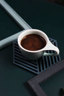 LiLi Big Ear Milk Coffee Cup with Saucer (175ml)-5