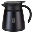 Hario Insulated Stainless Steel Server (BLK) - BUNAMARKET