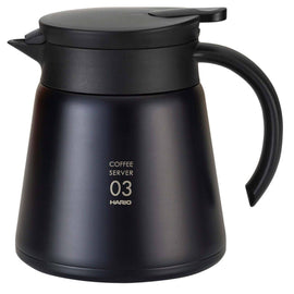 Hario Insulated Stainless Steel Server (BLK) - BUNAMARKET