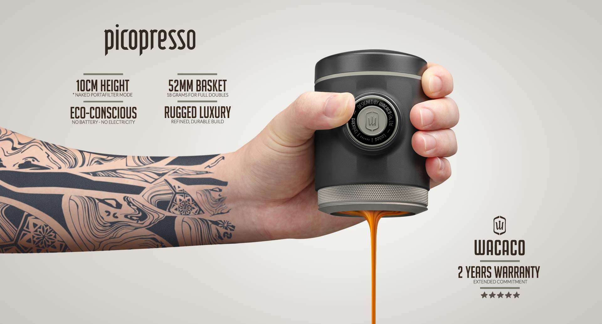 WACACO Picopresso Portable Espresso Machine - BUNAMARKET