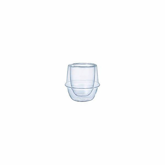 KINTO KRONOS DOUBLEWALL GLASS 80ML - BUNAMARKET