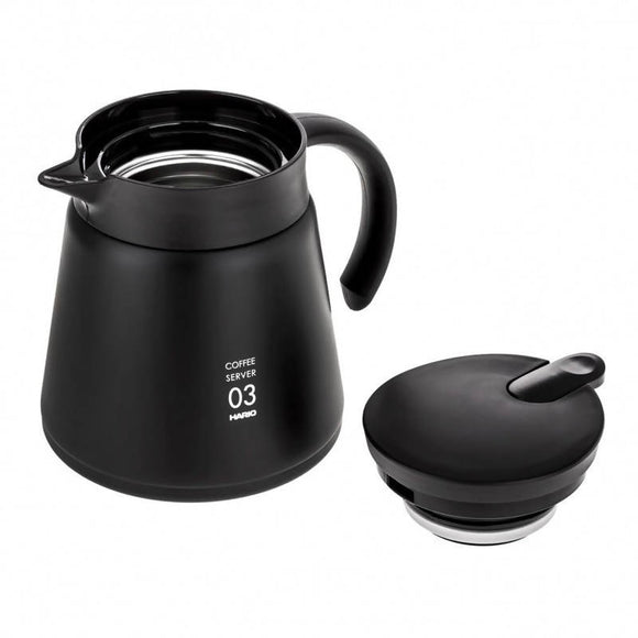Hario Insulated Stainless Steel Server (BLK) - BUNAMARKET