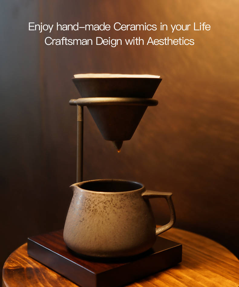 TimeMore Crystal Eye Coffee Dripper 01 - Ceramic - BUNAMARKET