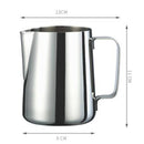 Tiamo Mirror Finish 18-8 Stainless Steel Milk Pitcher - BUNAMARKET