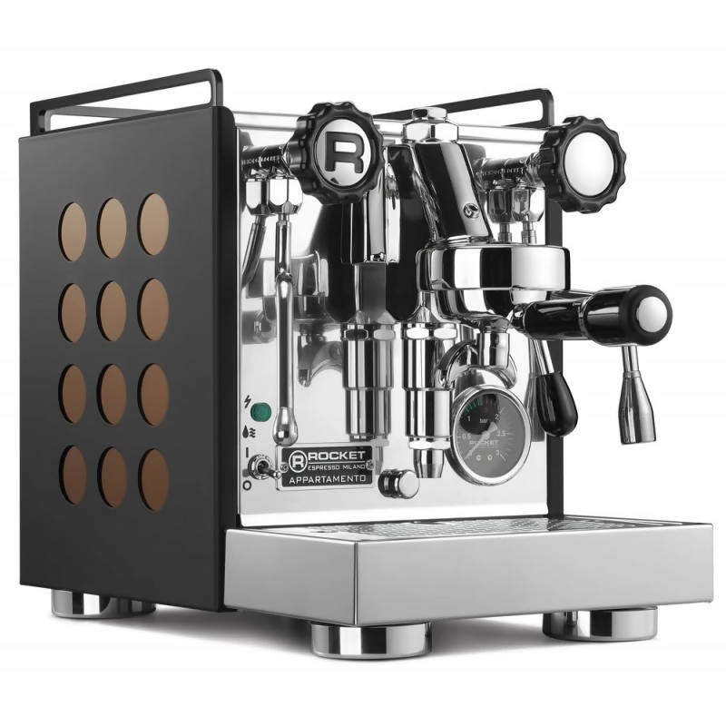 ROCKET Appartamento Serie Nera Espresso Machine - BUNAMARKET