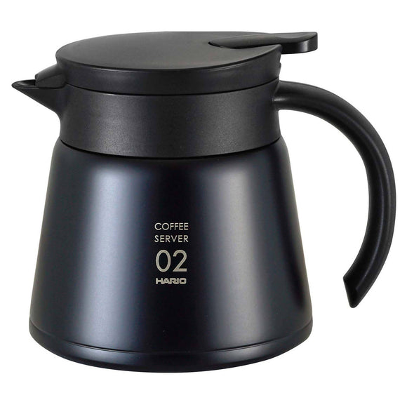 Hario Insulated Stainless Steel Server (BLK) - BUNAMARKET