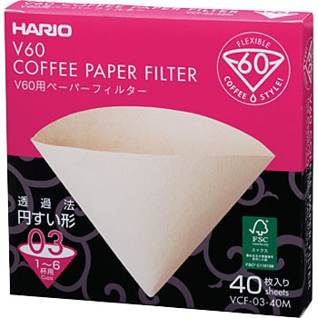 Hario V60 Filter Paper 40's - BUNAMARKET