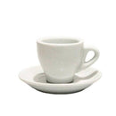INCASA TULIP - Espresso Coffee Cup with Saucer (90ml) - BUNAMARKET
