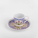 Luxury Porcelain Turkish Espresso Coffee Cup [Gold] - 70ml - BUNAMARKET